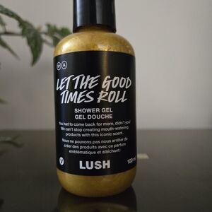 Lush Let The Good Times Roll Shower Gel 100ml Super Rare and Limited Edition